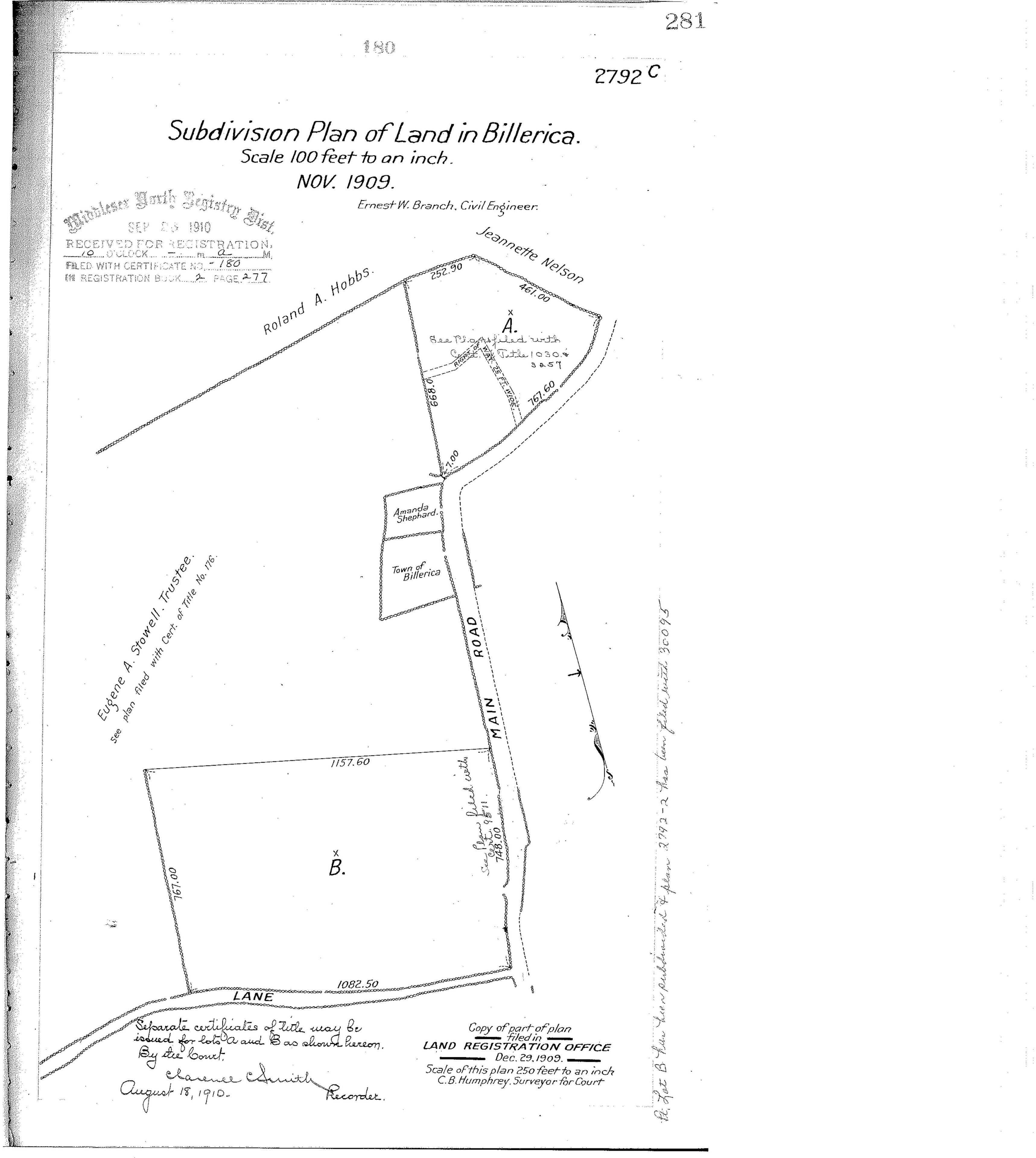 Captain Charles A. Ranlett House