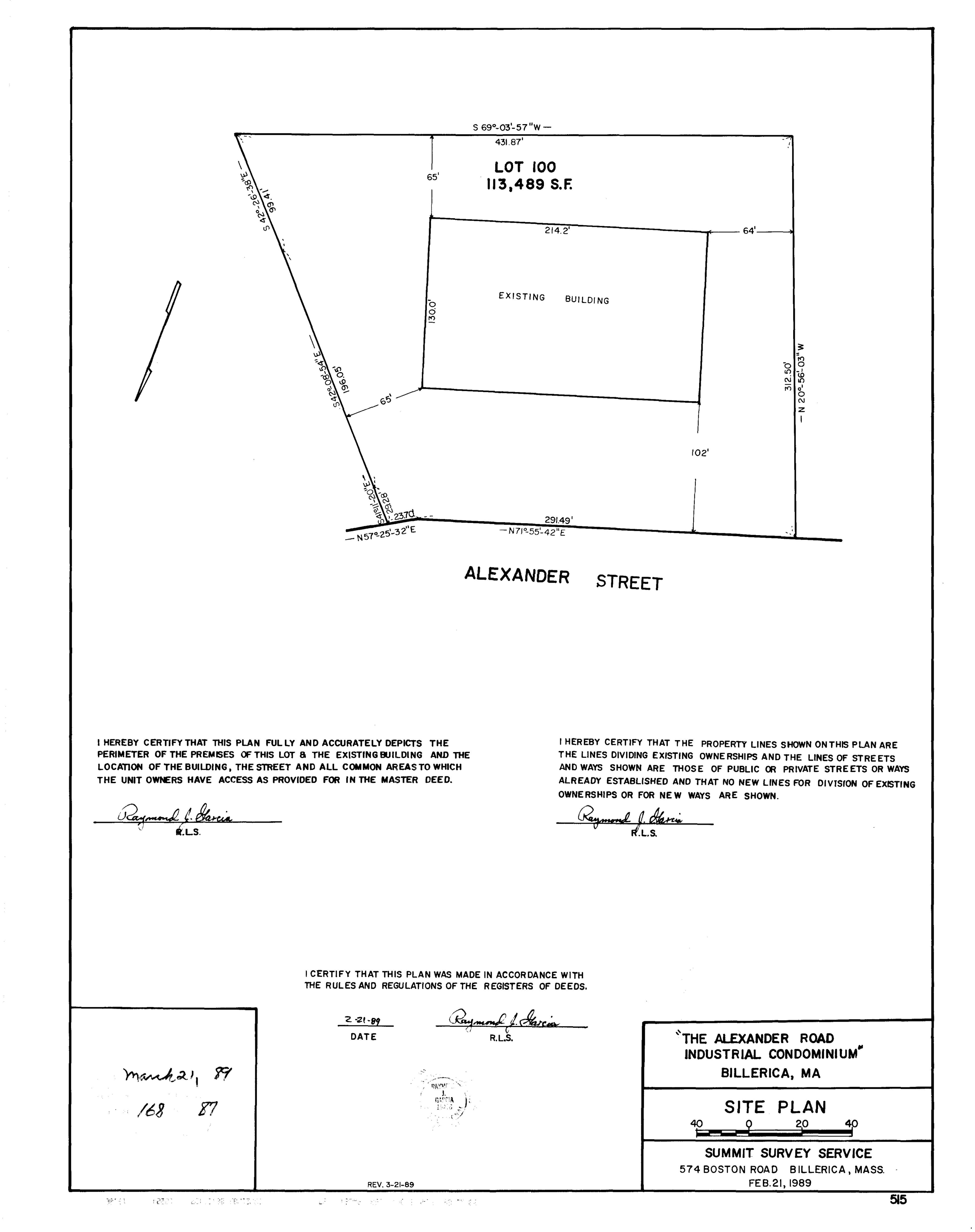 Alexander Road Industrial Condominium